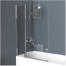 Шторка на ванну BELBAGNO UNO-V-11-120/150-C-Cr